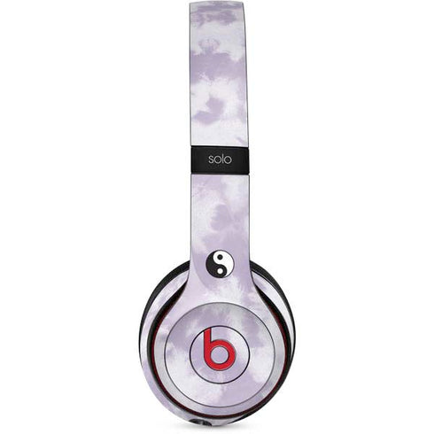 Purple and White Tie Dye Beats Solo 3 Wireless Skin